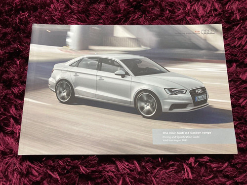 Audi saloon brochure 2014 - audi,