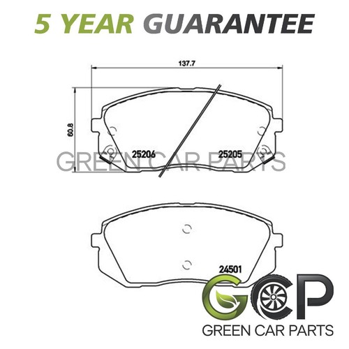 Brake pads set front - pads,