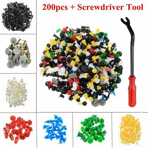 Plastic panel clips bumper - plastic,