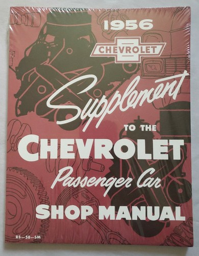 1956 chevrolet supplement - supplement, to