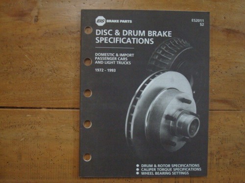 1972 eis disc - &, brake