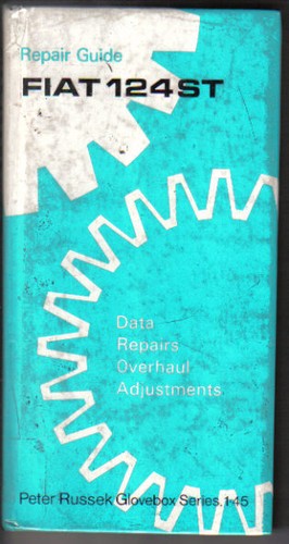 Fiat 124 repair guide data - fiat,
