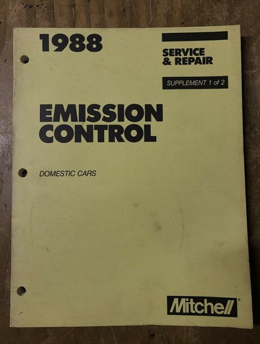 Mitchell 1988 service - &, repair