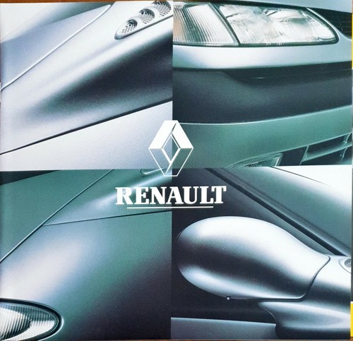 Renault cars brochure 1998 - cars,