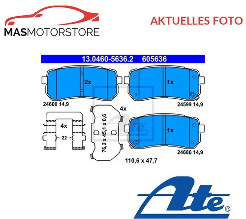 Set brake pads - set,