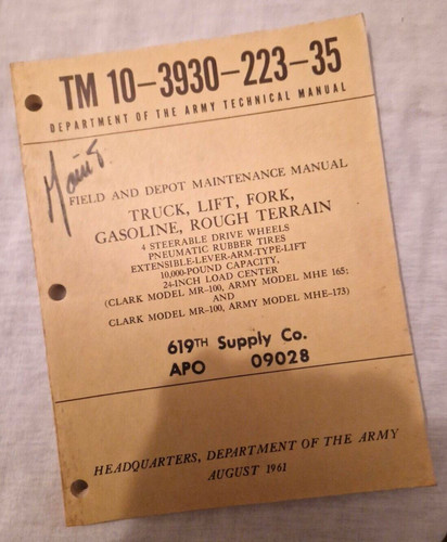 Tm10 3930 223 folk lift - folk,