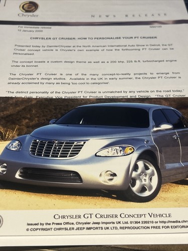 The chrysler cruiser - the,