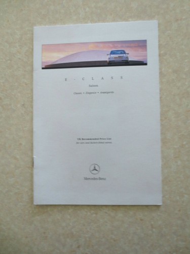 1996 mercedes class saloon - 1996,