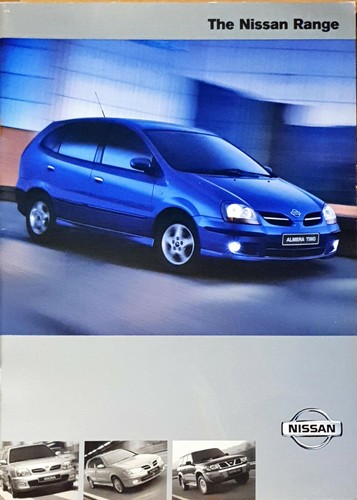 Nissan range brochure - brochure, 2000