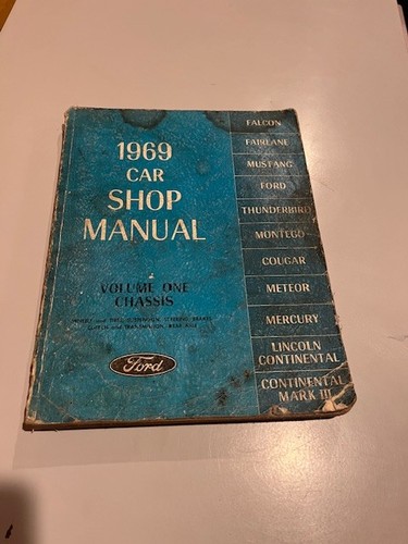 1969 ford car service - car,