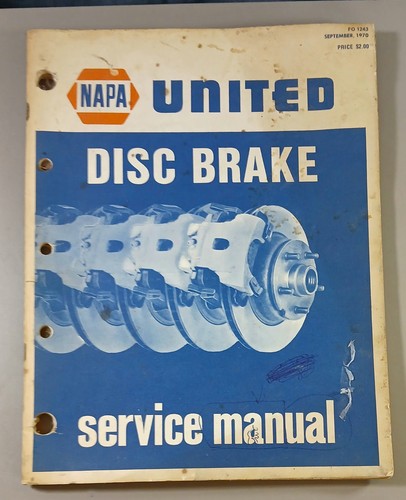 Vintage napa united - napa, brake