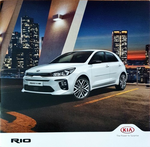Kia rio brochure 2018 - kia,