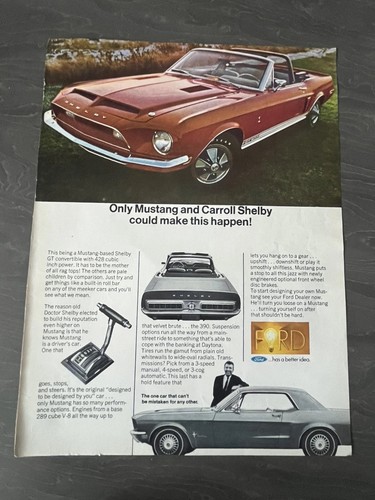 1968 shelby gt500 convertible - gt500,