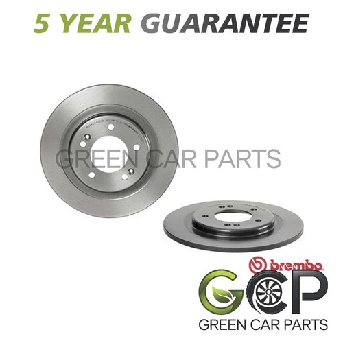 Brake discs rear - gcp, fits