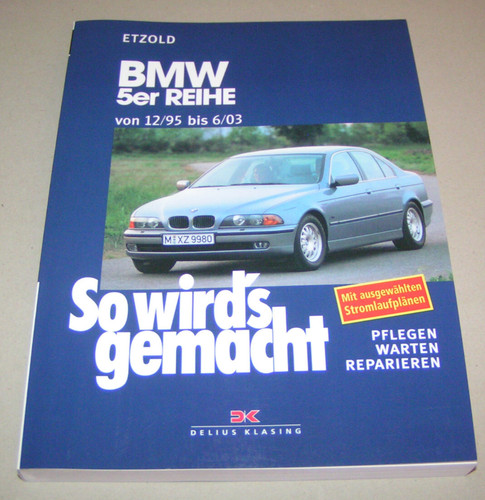 Repair manual handbook - -, bmw