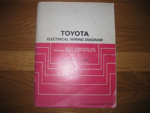 Toyota supra 1986 - toyota,