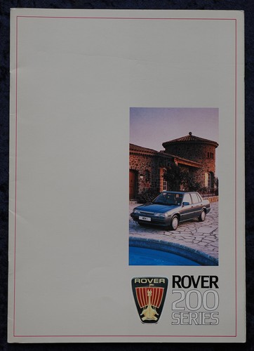 Rover 200 series 1984 vintage - series,