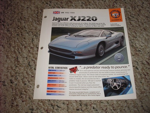 1992 1994 jaguar xj220 hot - uk,