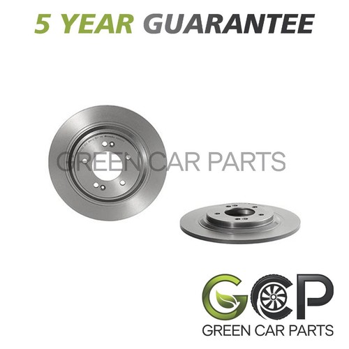Brake discs rear gcp - brake, kia