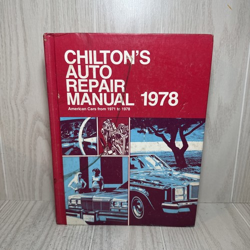 Chilton american car - chilton’s,