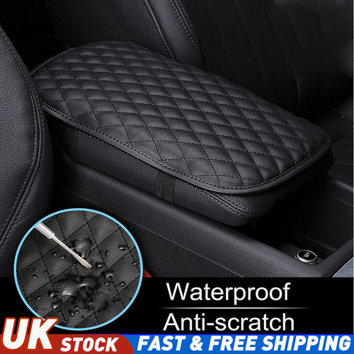 Black leather car center - black,