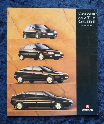 Citroen colour and trim guide - colour,