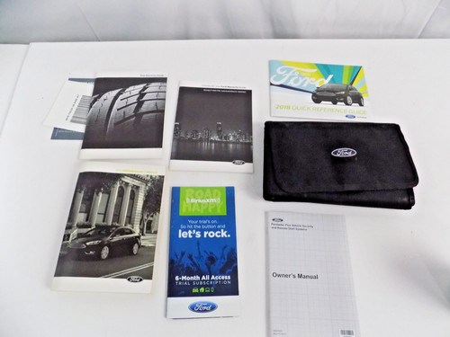 Ford focus owners manual - owners,