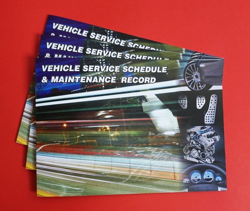 Vehicle service book blank - vehicle, -blank
